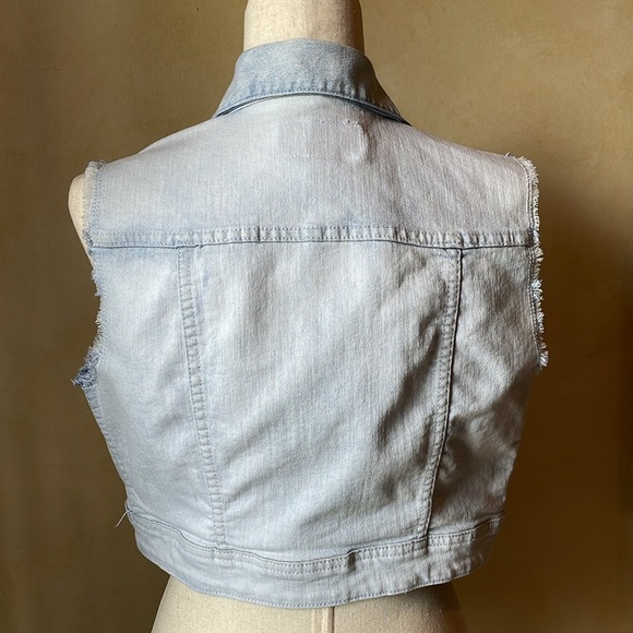 ZCO Jeans Denim Crop Vest - Picture 4 of 7